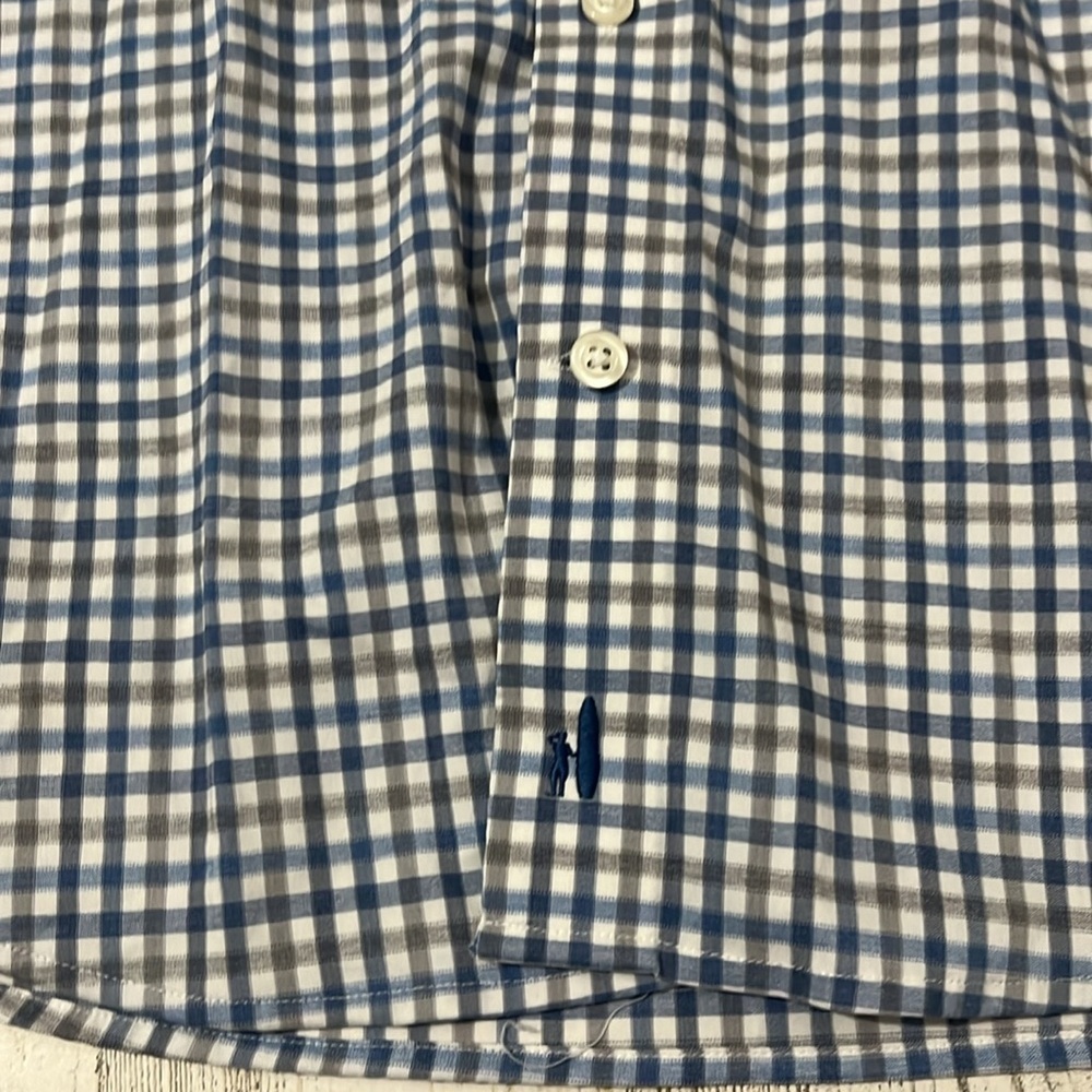 Johnnie-O Prep Formance Button Down Size Large - image 3